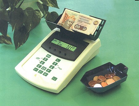 The Cashmaster Omega C is a portable coin and bill counter with an easy to clean membrane keyboard and a twin line display with bright easy to read characters. 
